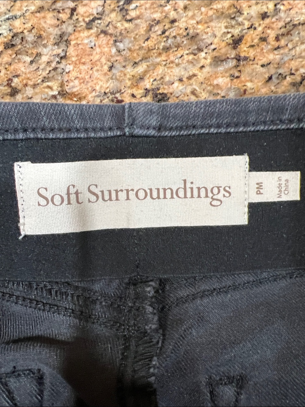 Soft Surroundings Black Pants - Everyday Stretch-petite medium